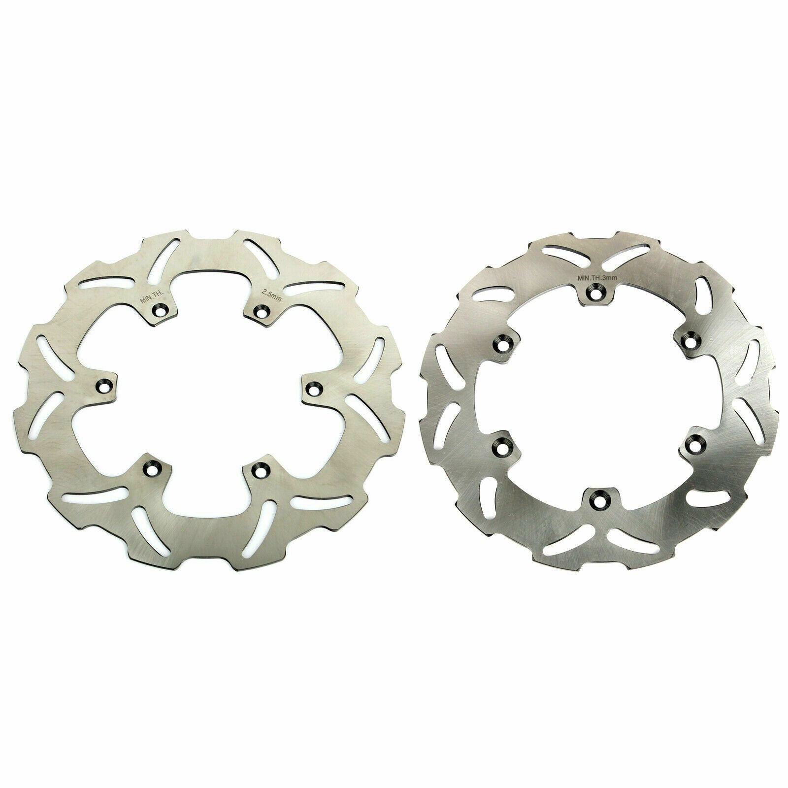 Front Rear Brake Disc Rotors for Suzuki DRZ400E 2000-2010 / DRZ400S 2000-2012