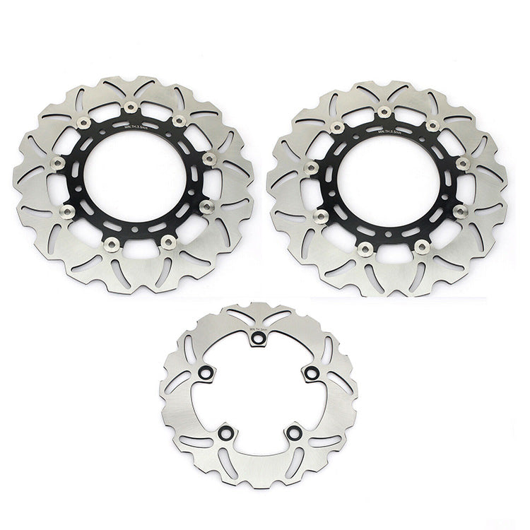 TARAZON Rear Brake Disc Rotor & Pads Kit For Yamaha YZF R1 (2004-2014) / R6 (2003-2016)