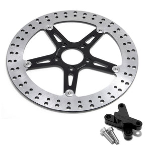 For Harley Davidson Softail 2018-UP 13'' Front Brake Disc Rotor & Adapter