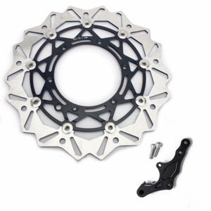 Oversize Front Brake Disc And Bracket For GAS GAS EC 250 300 350 21-UP / EX 250 300 350 450 23-UP / MC 125 250 350 450 23-UP