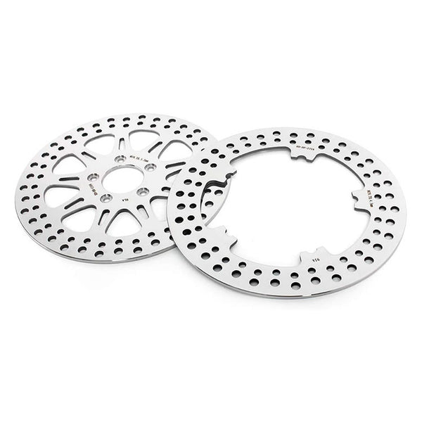 For Harley Davidson Dyna FXDL Low Rider 2008-2013 / FXDLi Low Rider 2006-2007 11.8" Front 11.5" Rear Brake Disc Rotors