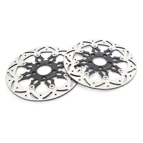 For Harley Davidson Dyna FXDL Low Rider / FXDWG Wide Glide / FXDX Super Glide Sport 2000-2003 11.5" Front Rear Brake Disc Rotors