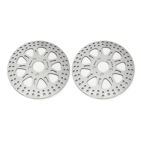 For Harley Davidson Dyna FXDL Low Rider / FXDWG Wide Glide / FXDX Super Glide Sport 2000-2003 11.5" Front Rear Brake Disc Rotors