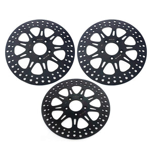 For Harley Davidson Dyna FXDL Low Rider / FXDWG Wide Glide / FXDX Super Glide Sport 2000-2003 11.5" Front Rear Brake Disc Rotors