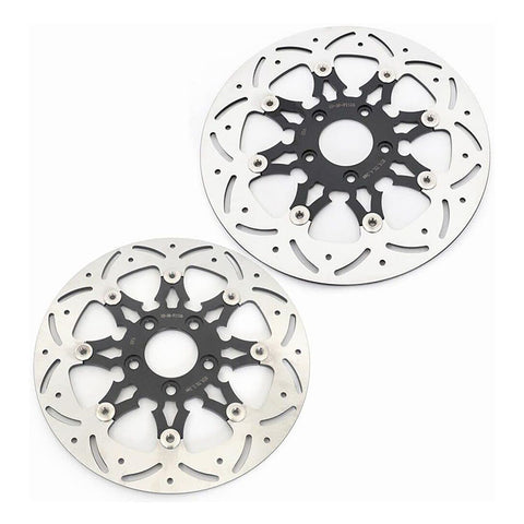 For Harley Davidson Dyna FXDWG Wide Glide 2008 / FXDWGi Wide Glide 2006-2020 / FXDLi Low Rider 2006-2007 11.8" Front 11.5" Rear Brake Disc Rotors