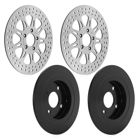 For Harley Davidson FLHTCUTG Tri Glide Ultra Trike 2014-2021 / FLRT Freewheeler Trike 2015-2021 Front Rear Brake Disc Rotors