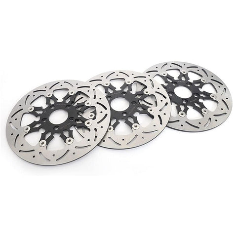 For Harley Davidson Touring FLHR Road King 2008-2016 / FLHRC Road King Classic 2008-2020 / FLHX Street Glide 2008-2013 11.8" Front Rear Brake Disc Rotors