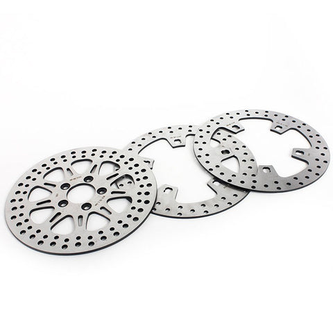 For Harley Davidson Touring FLHR Road King Special / FLTRU Road Glide Ultra Limited / FLTRX Road Glide Special 2021-2023 11.8" Front Rear Brake Disc Rotors