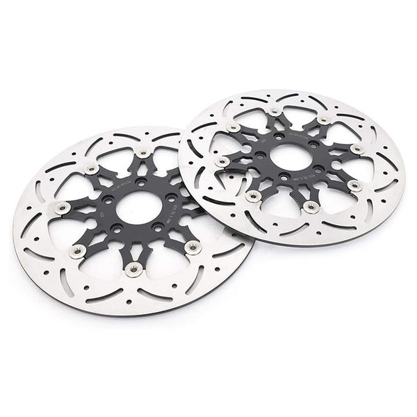 For Harley Davidson VRSCAW V Rod 2008-2009 / VRSCX V-Rod 2007 11.8" Front Rear Brake Disc Rotors