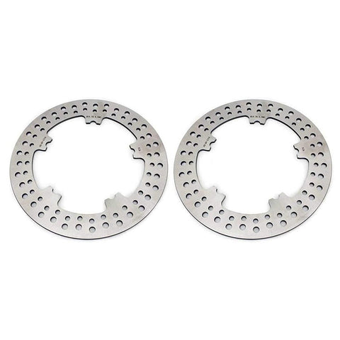 For Harley Davidson VRSCF V Rod Muscle 2009-2017 2pcs 11.8" Front Brake Disc Rotors