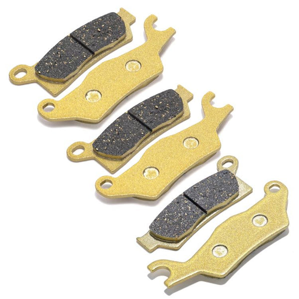 For Can-Am Outlander 500 13-14 / Max 500 13-15 / 650 13-15 / 800 12-15 / 1000 13-14 / Renegade 500 800 12-15 Front Rear Brake Pads