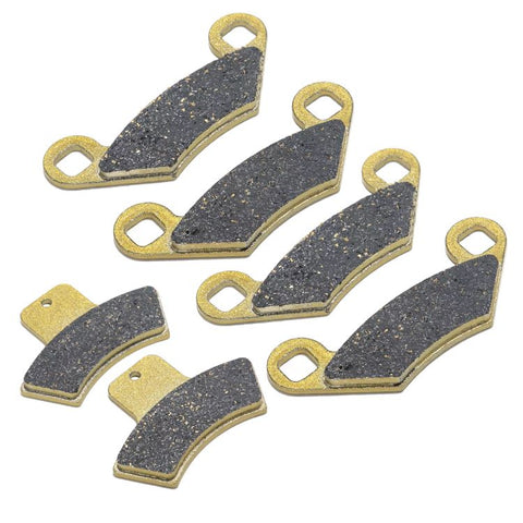 For Polaris Diesel 455 01 / Magnum 325 500 99-01 / Scrambler 400 500 98-04 / Sportsman 500 98-02 / Trail Blazer 99-04 / Xplorer 400 99-02 3 Set Front Rear Brake Pads