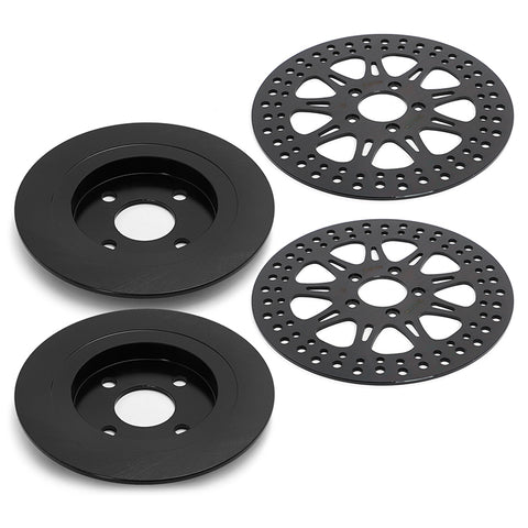 For Harley Davidson Trike FLHTCUTG Tri Glide Ultra 2014-2021 / FLRT Freewheeler 2015-2021 Front Rear Brake Disc Rotors