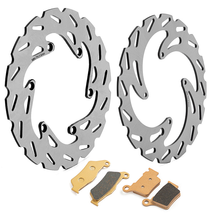 For GASGAS MC85 / Husqvarna TC85 / KTM 85 SX 2021-up Front Rear Brake Disc Rotors / Pads