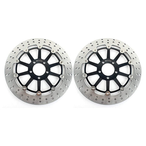 2pcs Front Brake Disc Rotors for Suzuki VLR1600 Boulevard C95 2005-2006 / VZ1600 Intruder M1600 2005 / VZ1600 Marauder 2004