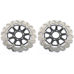 2pcs Front Brake Disc Rotors for Cagiva Raptor 1000 / V-Raptor 1000 2000-2006