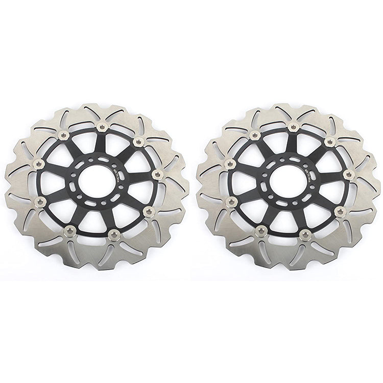 2pcs Front Brake Disc Rotors for Cagiva Raptor 650 / V-Raptor 650 2001-2007