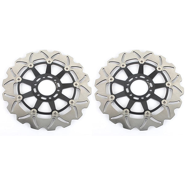 2pcs Front Brake Disc Rotors for Cagiva Raptor 650 / V-Raptor 650 2001-2007