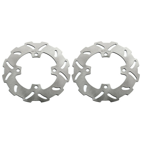 Front & Rear Brake Disc Rotor For Kawasaki KX65 2000-2019