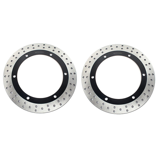 Front Rear Brake Disc Rotors for Honda GL1500 Gold Wing 1988-1989