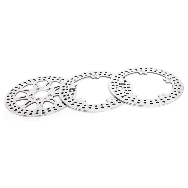 For Harley Davidson Dyna Street Bob / Low Rider / Low Rider S 2014-and up 11.8" Front 11.5" Rear Brake Disc Rotors