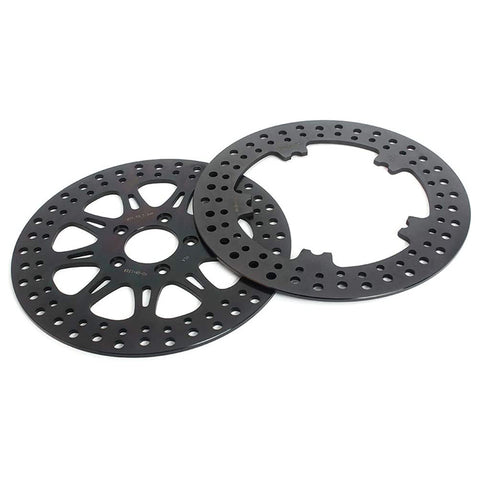 For Harley Davidson Dyna Super Glide / Street Bob / Low Rider / Switchback 2008-2015 11.8" Front 11.5" Rear Brake Disc Rotors