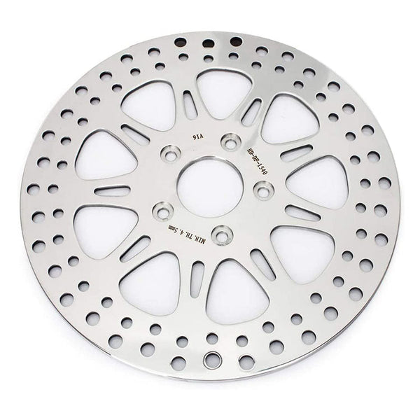 For Harley Davidson FXEF Fat Bob 1985-1986 2pcs 11.5" Front Brake Disc Rotors / Pads