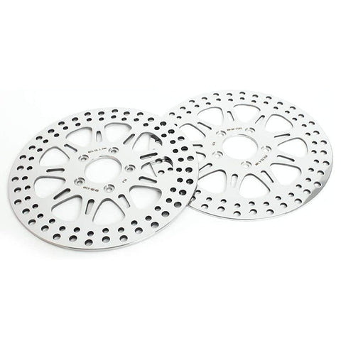 For Harley Davidson Softail Heritage Springer / Springer Classic / Springer 2000-2007 11.5‘’ Front Rear Brake Disc Rotors