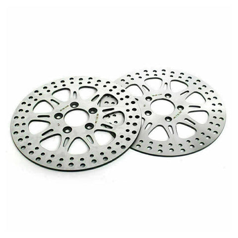 For Harley Davidson Sportster XL1200C Custom 1999 11.5‘’ Front Rear Brake Disc Rotors