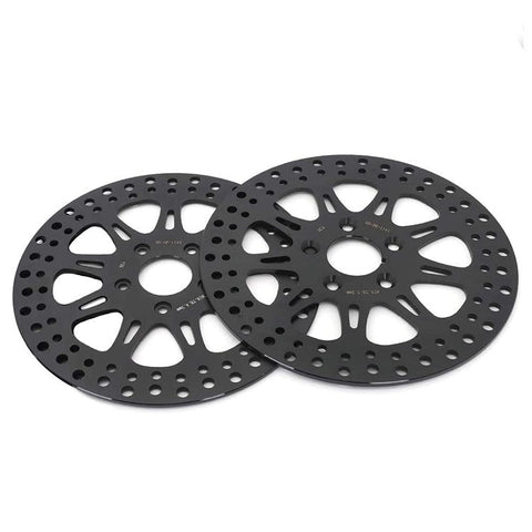 For Harley Davidson Softail FLSTS Heritage Springer 1997-1999 11.5'' Front Rear Brake Disc Rotors