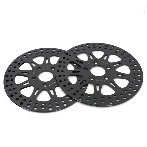 For Harley Davidson Softail Standard / Fat Boy / Night Train / Springer / Heritage Special / Nostalgia 1990-1999 11.5'' Front Rear Brake Disc Rotors