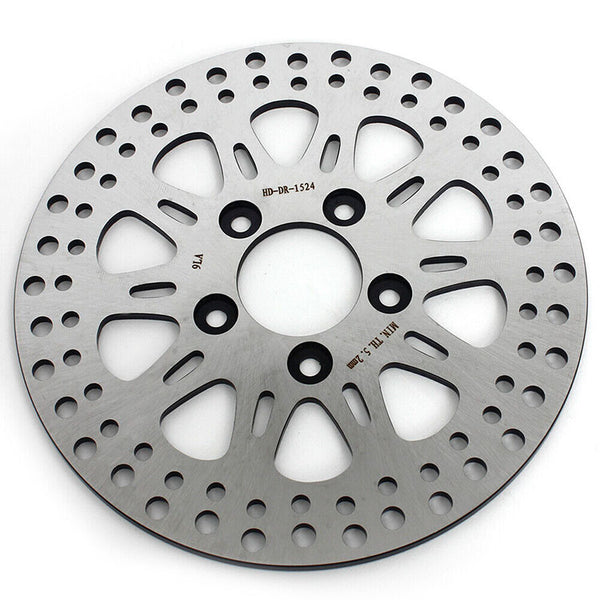 For Harley Davidson Sportster XL1200C Custom 2014-and up / XL1200NS Iron 2019-and up 11.8" Front 10.2" Rear Brake Disc Rotors