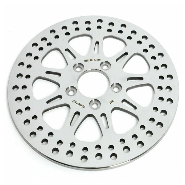 For Harley Davidson Touring Road King CVO / Street Glide CVO / Road Glide CVO 2011-and up 11.8" Rear Brake Disc Rotor / Pads