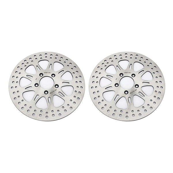 For Harley Davidson Touring Road King Classic / Electra Glide Ultra Classic 2008-2016 11.8" Front Rear Brake Disc Rotors