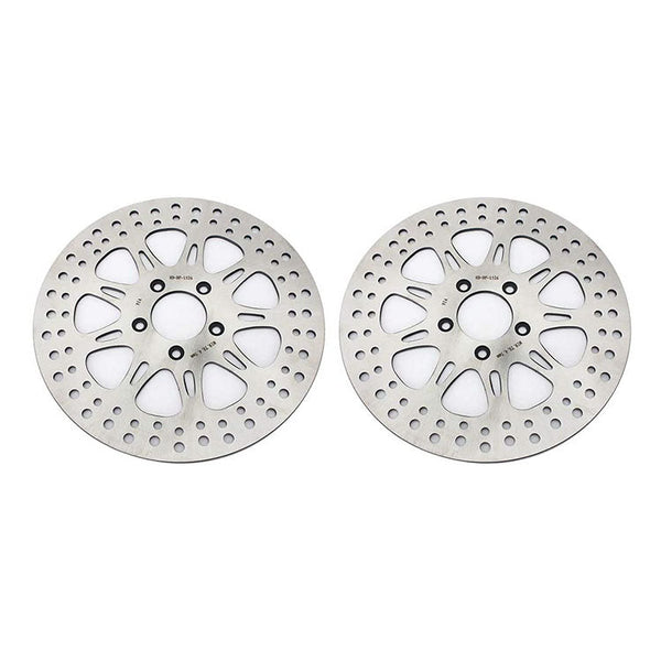 For Harley Davidson Touring FLHR Road King 2011-2013 11.8" Front Rear Brake Disc Rotors