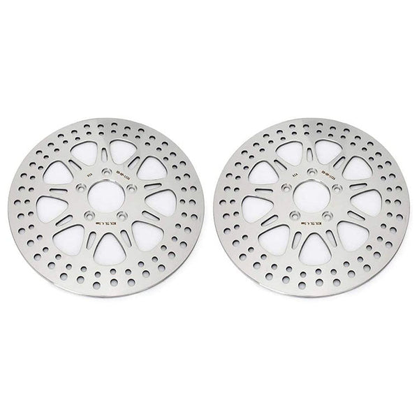 For Harley Davidson Trike FLHTCUTG Tri Glide Ultra Classic 2009-2013 / FLHXXX Street Glide 2010-and up 11.8" Front Rear Brake Rotors