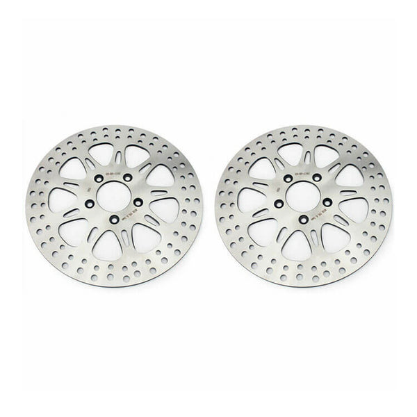 For Harley Davidson Sportster XL1200S / XL883R 2000-2003 11.5" Front Rear Brake Disc Rotors