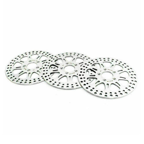 For Harley Davidson Sportster XL883R XL1200R Roadster 2004-2006 11.5'' Front Rear Brake Disc Rotors