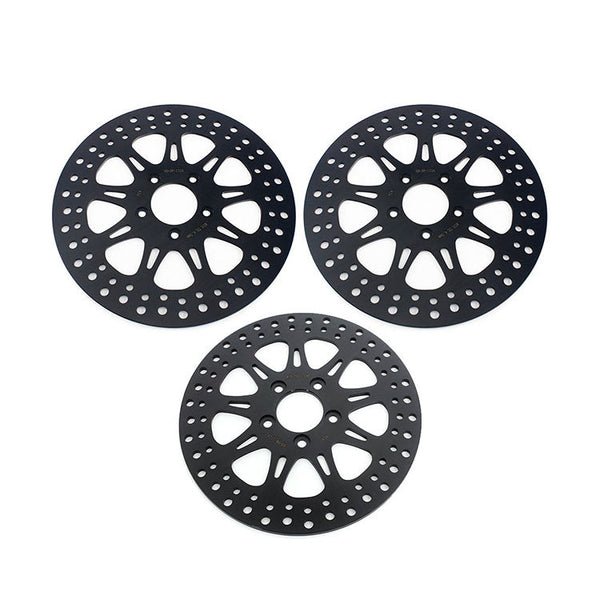 For Harley Davidson Touring FLHR Road King 2011-2013 11.8" Front Rear Brake Disc Rotors