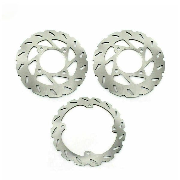 For Polaris Outlaw 450 2009-2010 / Outlaw 500 2006-2007 / Outlaw 525 2008-2011 Front Rear Brake Disc Rotors / Pads