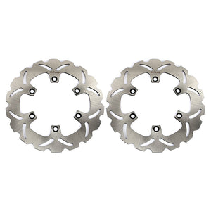2pcs Front Brake Disc Rotors for Kawasaki ZL900 Eliminator 1985-1987 / GPX1000R 1986-1989 / ZL1000 Eliminator 1986-1990