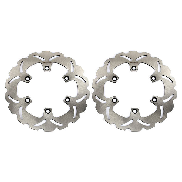 2pcs Front Brake Disc Rotors for Kawasaki ZL900 Eliminator 1985-1987 / GPX1000R 1986-1989 / ZL1000 Eliminator 1986-1990