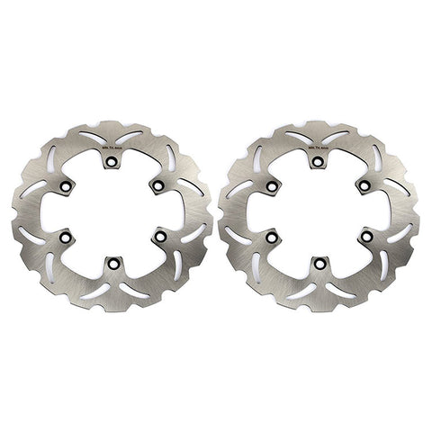 2pcs Front Brake Disc Rotors for Kawasaki ZL900 Eliminator 1985-1987 / GPX1000R 1986-1989 / ZL1000 Eliminator 1986-1990