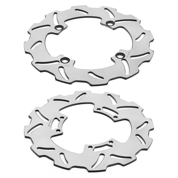 Front Rear Brake Disc Rotors For Honda CR125R CR125E 1998-2001 / CR250R CR250E 1997-2001