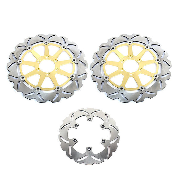 Front Rear Brake Disc Rotors for Benelli TNT 1130 Cafe Racer 2006-2015 / TRE 1130 2004-2006 / TNT R160 2011