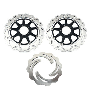 Front Rear Brake Disc Rotors for Ducati Monster 796/ABS 2011-2014 / Monster 1100 2009-2010