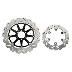 Front Rear Brake Disc Rotors for Ducati SuperSport 350SS 400SS 600SS 750SS 1991-2000 Yamaha SRX400 1985-1998