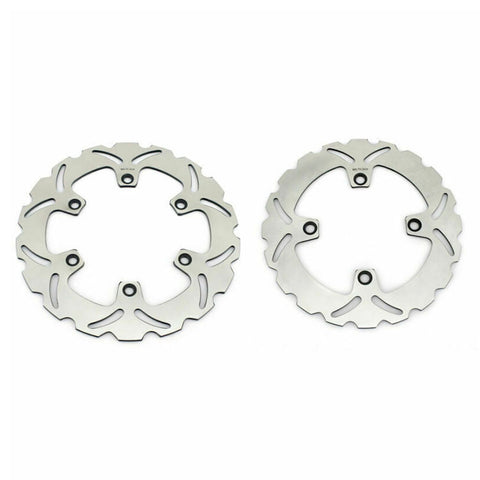 Front Rear Brake Disc Rotors for Honda CB500 1997-2003 / Honda XRV650 Africa Twin 1988-1989 / Cagiva Elefant 900 1990-1996