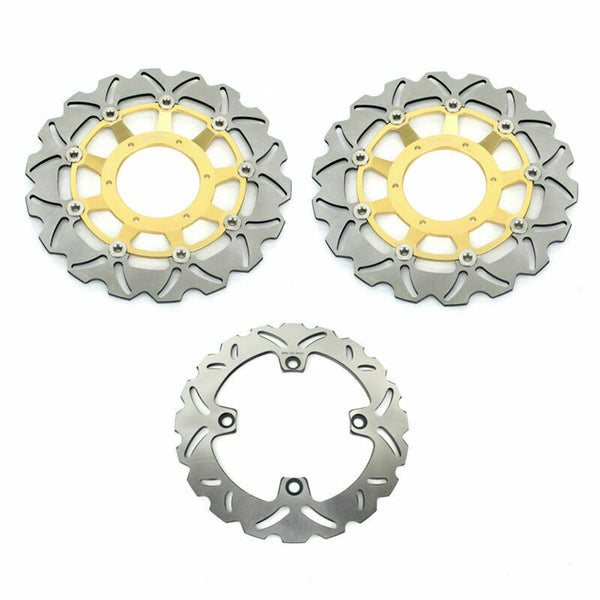 Front Rear Brake Disc Rotors for Honda CB600F Hornet 1998-2013 / CB600F Hornet ABS 2007-2013 / CBR600F / CBR600F ABS 2011-2013