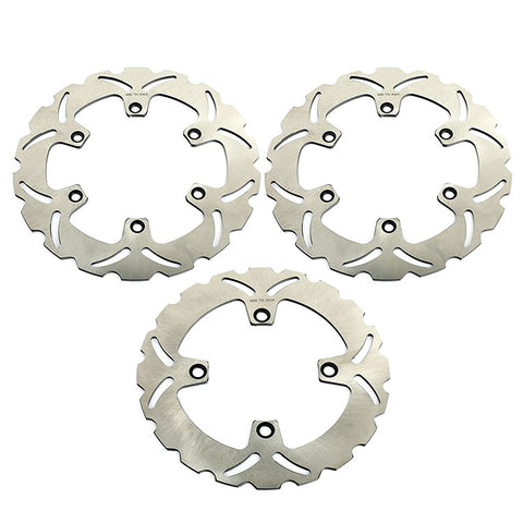 Front Rear Brake Disc Rotors for Honda CB750N CB750F CB750 Seven Fifty 1992-1995 / Cagiva Gran Canyon 900 1999-2004